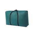thumbnail image 2 of Bolsa de embalaje móvil, bolsa de almacenamiento, bolsa de transporte multiusos, bolsa de lona, bolsa tejida para edredones de interior, ropa de cama, verde 180L, 2 of 8