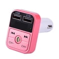 thumbnail image 4 of Divisor de Adaptador Transmisor Bluetooth para Automóvil / Manejo del Ruido Durante Cvc,Bluetooth 3.0 + Edr,Distancia Efectiva: 5 Metros Rosado Sunnimix Transmisor FM Bluetooth para automóvil, 4 of 8