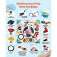 thumbnail image 3 of Space Themed Musical Activity Table for Babies 6 Months to 3 Years with Soft Glow Star Projector and 60 Plus Learning Sounds, 3 of 7