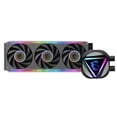 thumbnail image 2 of MSI MAG Coreliquid C360 V2 - AIO ARGB CPU Liquid Cooler - 360mm Radiator - EZ Swap Water Block - Double Ball Bearing 120mm ARGB PWM Fans x3 - LGA 1700/1851, AM5 / AM4, Black, 2 of 5