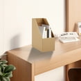 thumbnail image 5 of Desktop File Organizer Rack with 2 Compartments, Space-Saving Corrugated Paper Folder Holder for Office, Home, Classroom Desk Organization, 5 of 6