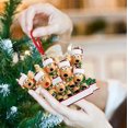 thumbnail image 2 of Colgante familiar de renos personalizado, decoración navideña, regalo de Navidad familiar, 2 of 2