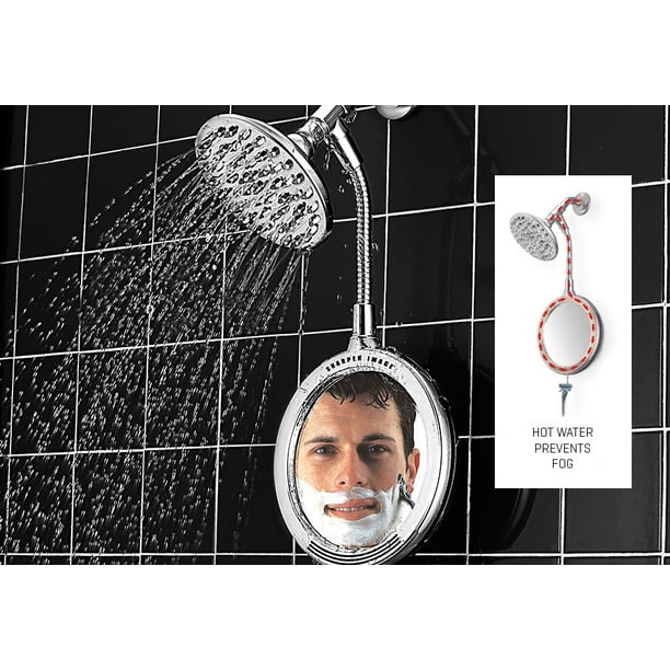 Sharper Image Heated Fog Free Shower Mirror Com Sharper Image Heated Fog Free Shower Mirror, What Is Fog Free Mirror