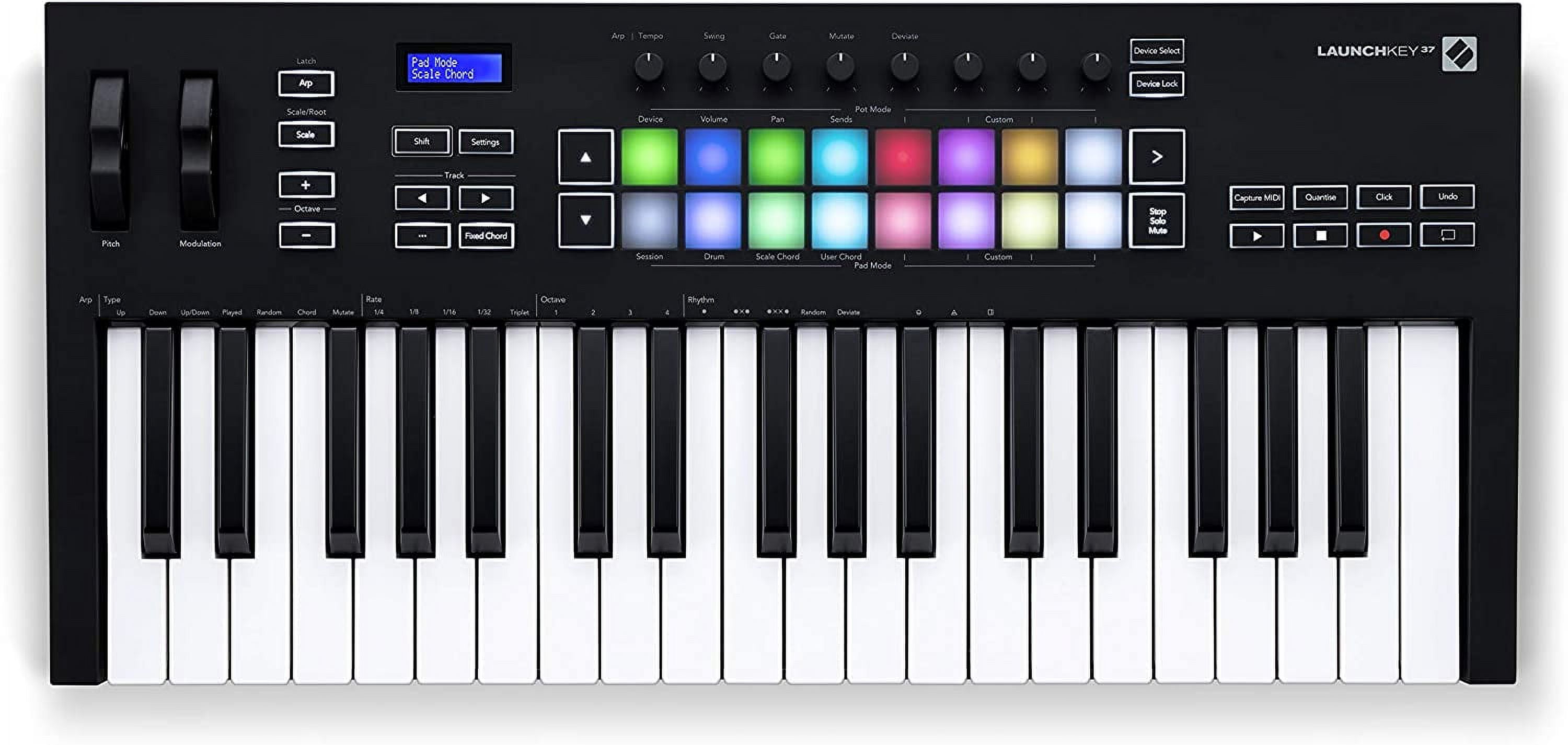 DTM・DAW NOVATION Launchkey 37 MK3 MIDI Novation Launchkey 37 MK3 USB MIDI Keyboard: Studio Gear + Digital
