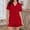 08-Wine, variant on Womens Summer Pajamas,Pajamas Set for Women Short Sleeve Sleepwear Button Down Pjs Soft 2 Piece Lounge Sets,Pink,L
