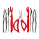 thumbnail image 1 of Juego de herramientas con bolsa de almacenamiento de langosta de Garra de cangrejo rojo Gloria Alicates de abrazadera de langosta, 1 of 9