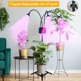 YEOLEH Grow Light for Indoor Plant with Stand,Full Spectrum Floor Plant