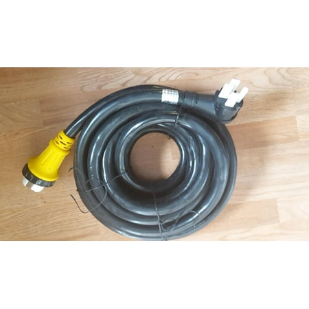 - TruePower 6/3+8/1 36 foot 50 amp RV Power Cord w/ Twist Lock Locking Connector
