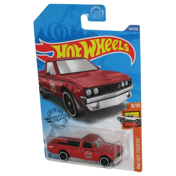 Hot Wheels HW Hot Trucks 8/10 (2017) Red Datsun 620 Toy 182/250
