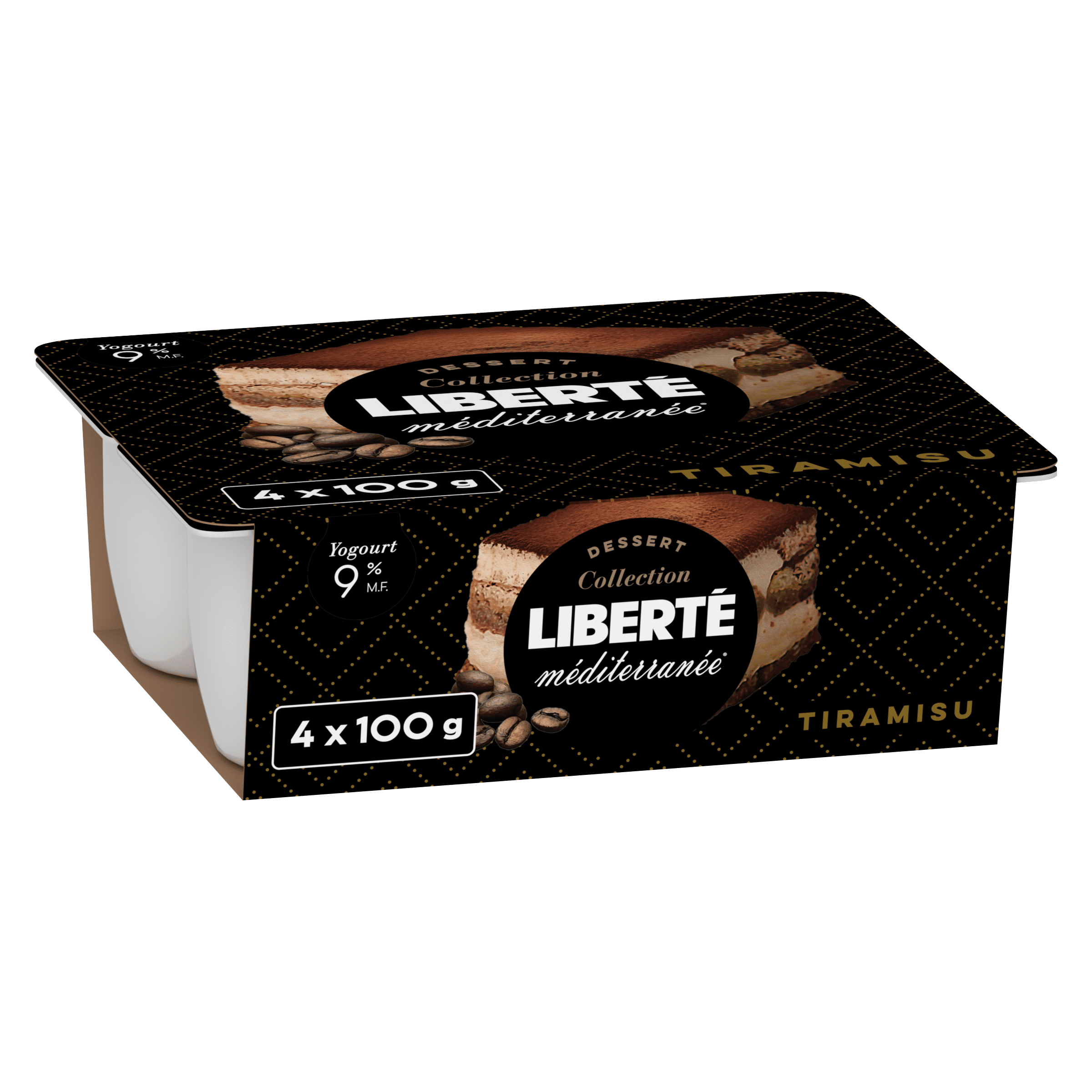 Liberte Mediterranean Yogurt Tiramisu