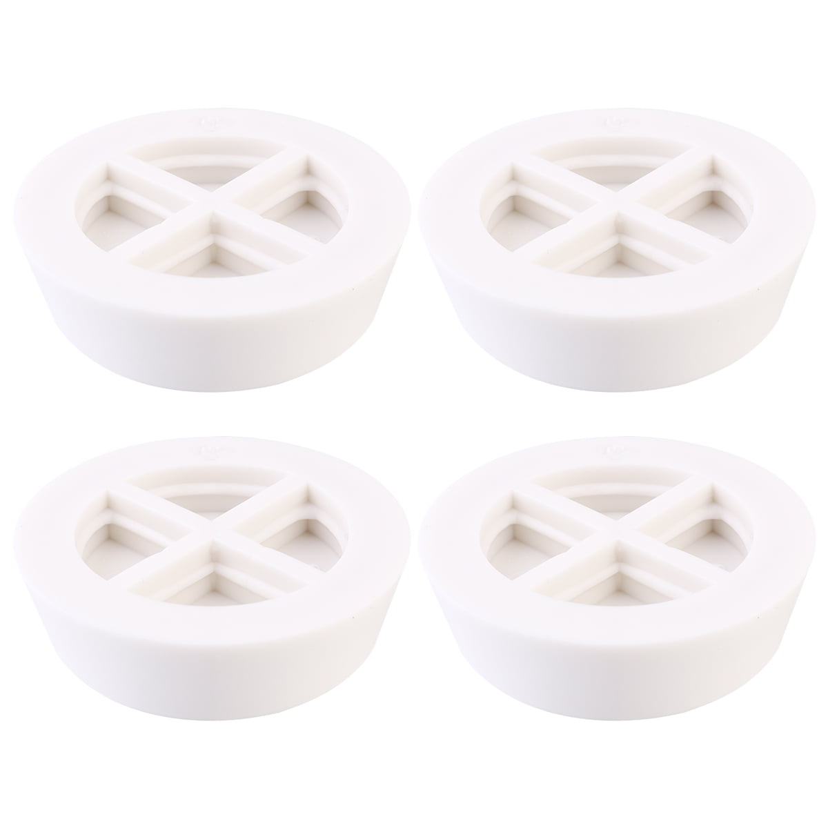 SOPOTUTU Tpr Washer Pad Non-Slip Floor Protector for Washer Sound Insulation 12Pcs