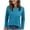 Sky Blue, variant on tarylea Tops for Women Trendy Crew Neck Long Sleeve Shirts Solid Color Loose Tops Casual Comfy Basic Fall Tops