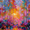 Misty Mountain, variant on Abstract Forest Canvas Wall Art, Colorful Tree Print for Living Room, Bedroom, Dining Room, Home Office and Hallway Decor