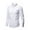 #White, variant on DPTALR Men's Solid Color Linen Long-Sleeve Button-Down Shirt Turn-Down Collarn,Sky Blue Big and Tall Men S