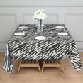 thumbnail image 3 of Leopard Print Square Tablecloth 52x52in(132x132cm) – Waterproof Polyester Printed Table Cover, Wrinkle Resistant & Washable for Kitchen Dining Picnic Party Decor, 3 of 6