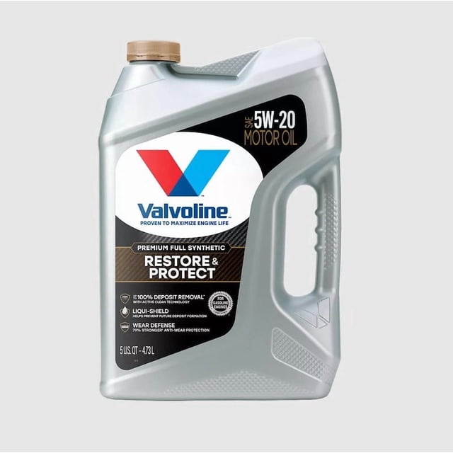 Motor Oil Valvoline Restore & Protect 5W-20 Full Synthetic 4.7L