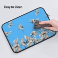 thumbnail image 6 of Bingfone Japanese White Cranes Laptop Sleeve Case 13 Inch, 360° Protective Computer Carrying Bag, 6 of 9