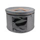 thumbnail image 2 of Caja de almacenamiento para sombreros, organizador de armario decorativo, caja de sombreros para viajes, Gris, 2 of 9