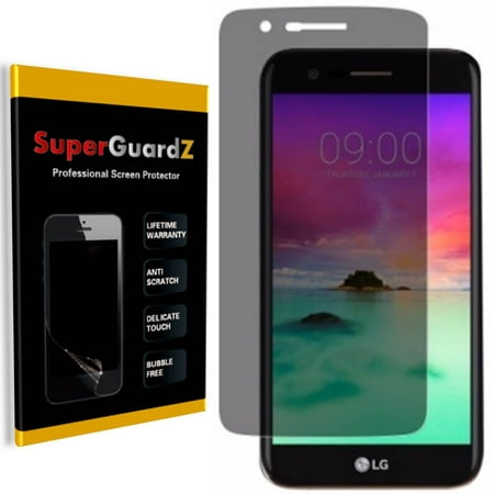For LG Phoenix 3 / LG K4 (2017) - SuperGuardZ Privacy Anti-Spy Screen Protector, Anti-Scratch, Anti-Bubble, Anti-Fingerprint