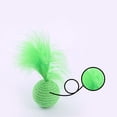 thumbnail image 3 of 2025 New Cat Colorful Rainbow Toys Flutter With Feather And Phonation For Indoor Ourdoor Kitty Interactive Playing Chewing Training Exercise Interactive Cat Toys For Indoor Cats, 3 of 4