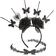 thumbnail image 1 of 1 collares de colcha de choquera de diadema Set de decoración gótica clásica accesorios de Halloween (estilo de mariposa), 1 of 6