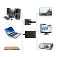 thumbnail image 3 of Cable adaptador convertidor VGA macho a HDMI hembra, paquete de 2, salida 1080P HD+audio TV AV HDTV, 3 of 5