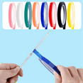 thumbnail image 2 of 8 Rolls Colors Autoclave Tape 216 Ft/L X 0.4 In/W Instruments Identification Tape Autoclavable 270 Fahrenheit, 2 of 7
