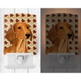 thumbnail image 2 of Caroline's Treasures SS4369CNL Dachshund Fall Leaves Portrait Ceramic Night Light, 6x4x3", multicolor, 2 of 2