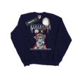 thumbnail image 1 of Tom And Jerry Mens Christmas Fair Isle Sweatshirt, 1 of 5