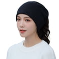 thumbnail image 1 of Elastic Hat Letter Pattern Hat Unisex Fall Winter Hat Colorful Letter Print Elastic Adjustable Head Circumference Hop Style, 1 of 5