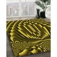 thumbnail image 2 of Ahgly Company Indoor Round Patterned Blood Night Red Area Rugs, 4' Round, 2 of 6
