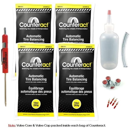 Counteract, Tire Balancing Beads, Off-Road, Light Duty Truck, 16 fl oz ...