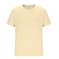 thumbnail image 4 of Hjlmsx Men's Short Sleeve T Shirts Crew Neck Soft Comfy Summer Tee Tops Plus Size Running Gym Athletic Workout Basic Tee Shirts, 4 of 6
