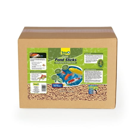 Tetra TetraPond Sticks Pond Fish Food for Goldfish and Koi, 11 lb