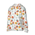 thumbnail image 2 of Fotbe Floral Strawberr Men's Women's UPF 50+ Sun Protection Jacket Hooded Cooling Shirt with Pockets Hiking Outdoor Performance-Medium, 2 of 9