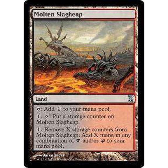 MtG Time Spiral Uncommon Molten Slagheap (Foil) #276
