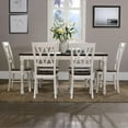 thumbnail image 3 of SHELBY 7 PC DINING SET IN WHITE FINISH, 3 of 9