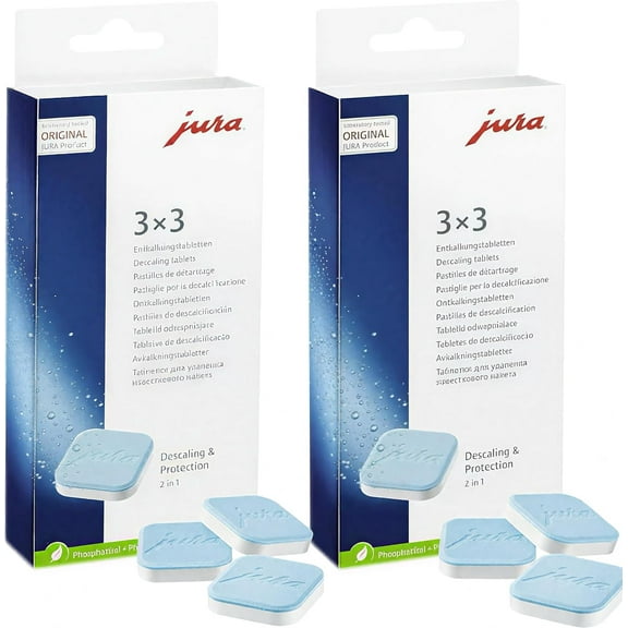 Jura Coffee Maker Decalcifying/Descaling Tablets 18 Tablets