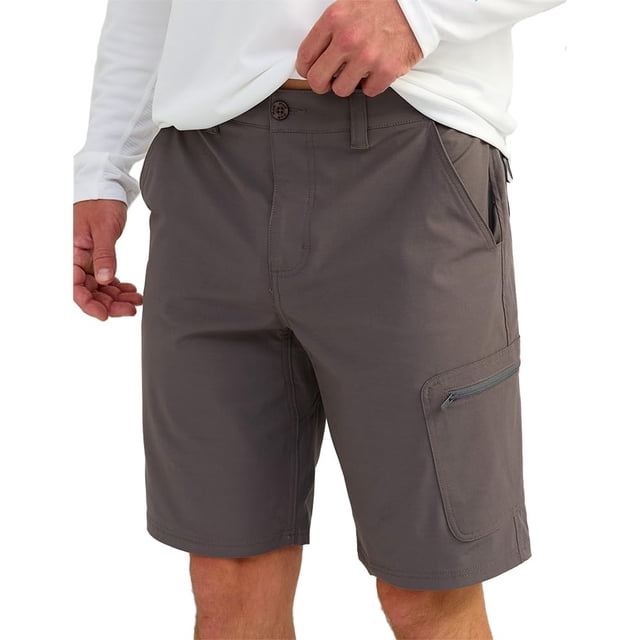 Pantalones cortos de pesca HUK Standard Next Level 10.5 para hombre, plancha