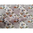 thumbnail image 4 of oneOone Cotton Poplin White Fabric Leaves & Flower Fabric For Sewing Printed Craft Fabric By The Yard 56 Inch Wide, 4 of 4