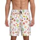 thumbnail image 1 of Fotbe Dessert Pantalones Cortos de Pijama para Hombre, Ropa de Dormir, Pantalones de Pijama Cortos para Hombre-Medium, 1 of 6