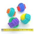 thumbnail image 3 of Puppy Dog Rope Knot Ball Toy - 2 Pak Blue Orange, 3 of 3