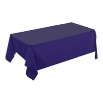 Yonrjhukm Large Plastic Rectangle Table Cover, Disposable Wipe Clean Party Tablecloth, Durable, Elegant Design for Events, Banquets, and Gatherings, Stain Resistant and Versatile