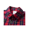 thumbnail image 3 of ITFABS Chemise d'Été pour Petits Garçons, Haut à Manches Courtes avec Col à Revers et Boutonnage Simple, 3 of 6