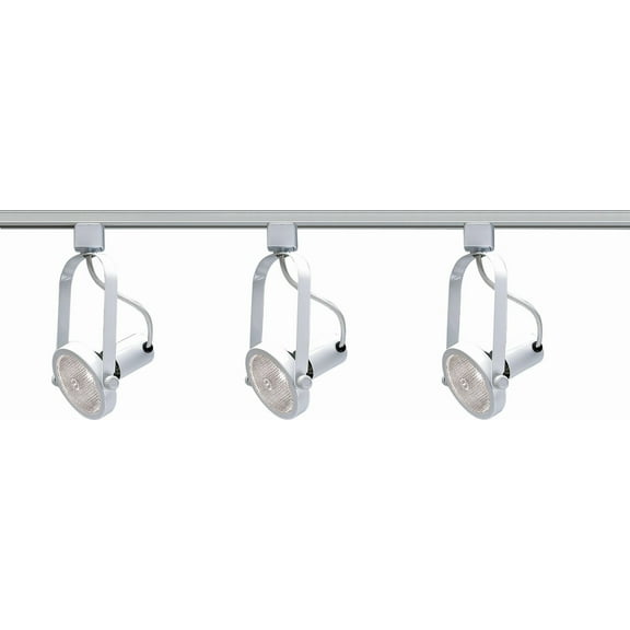 3 - Light White Track Lighting