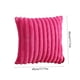 thumbnail image 3 of Funda de almohada navideña con borde, funda de cojín decorativa de felpa | Funda de cojín festiva para las fiestas | Tejido suave y acogedor con cremallera oculta, 3 of 6