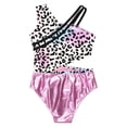 thumbnail image 4 of YiZYiF Kids Girls Sleeveless Modern Dance Leotard Cutout Gymnastics Ballet Bodysuit Dancewear Pink 12, 4 of 6