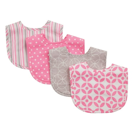 Lily 4 Pack Bib Set