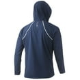 thumbnail image 2 of HUK Men's Standard Pursuit Waterproof & Wind Resistant Zip Jacket, Sargasso Sea, Small, 2 of 3