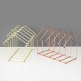 thumbnail image 3 of braveheart Newspaper Magazine/ Book Rack ple Style Iron Wires shelf Nordic Shape 3 style, 3 of 6